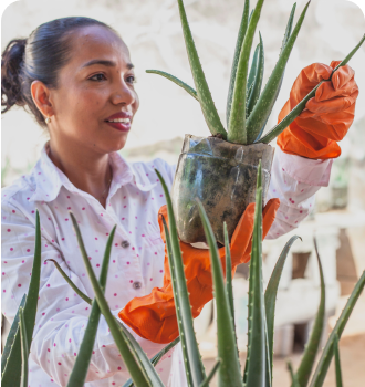 garden care woman