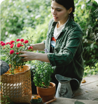 planting girl